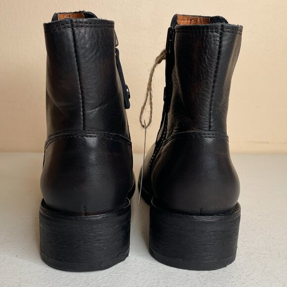 New Diesel Roxydoo Distressed Leather Boots Size 7.5 - Picture 9 of 16